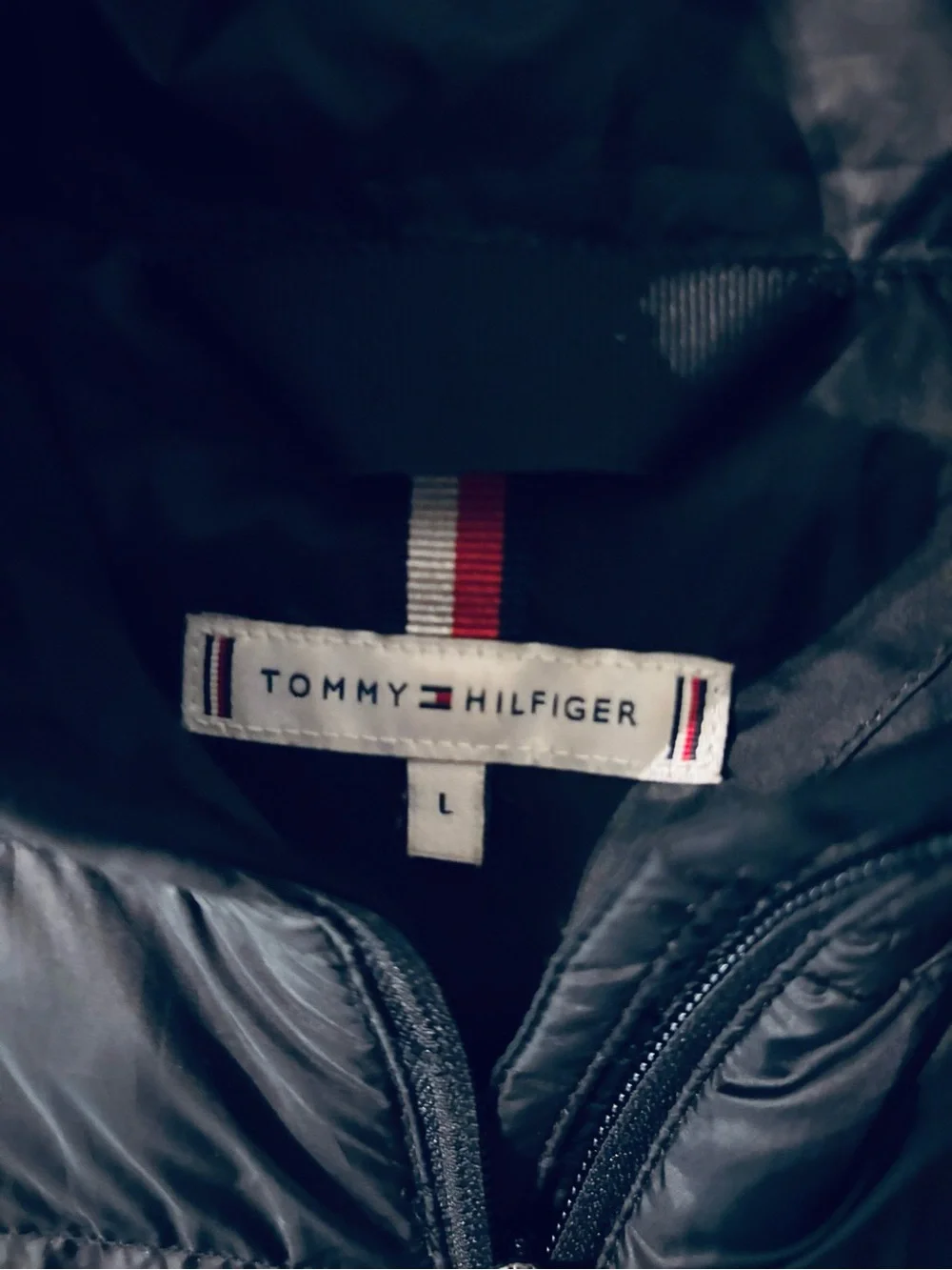 Tommy Hilfiger Women's Black Gilet Large